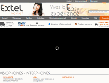 Tablet Screenshot of extelmarket.com